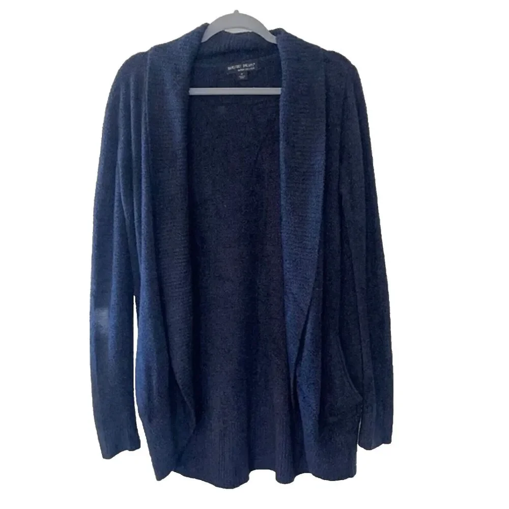 Barefoot dreams bamboo cozychic lite circle open front cardigan Medium Lounge